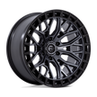 Fuel Wheels FC869 Sigma 17x9 Matte Gunmetal w/Matte Black Lip 1mm ET 71.5mm CB 5x127