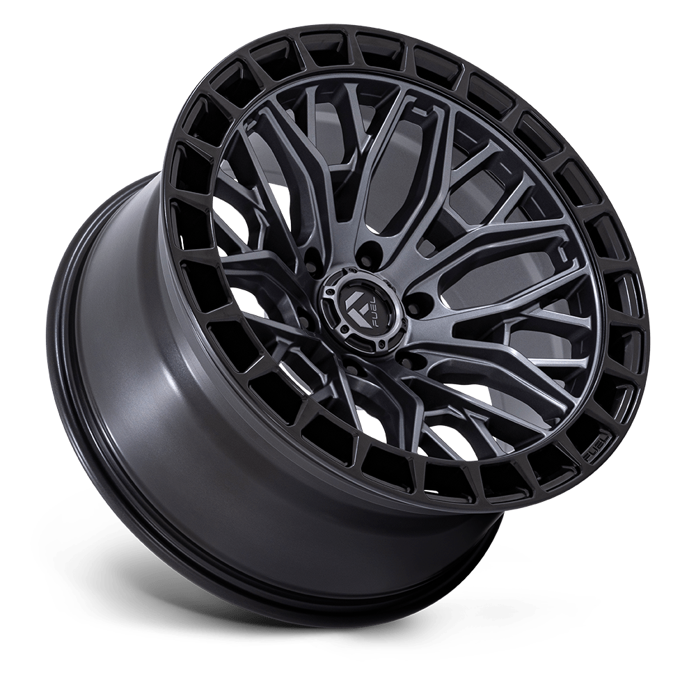 Fuel Wheels FC869 Sigma 17x9 Matte Gunmetal w/Matte Black Lip 1mm ET 71.5mm CB 5x127