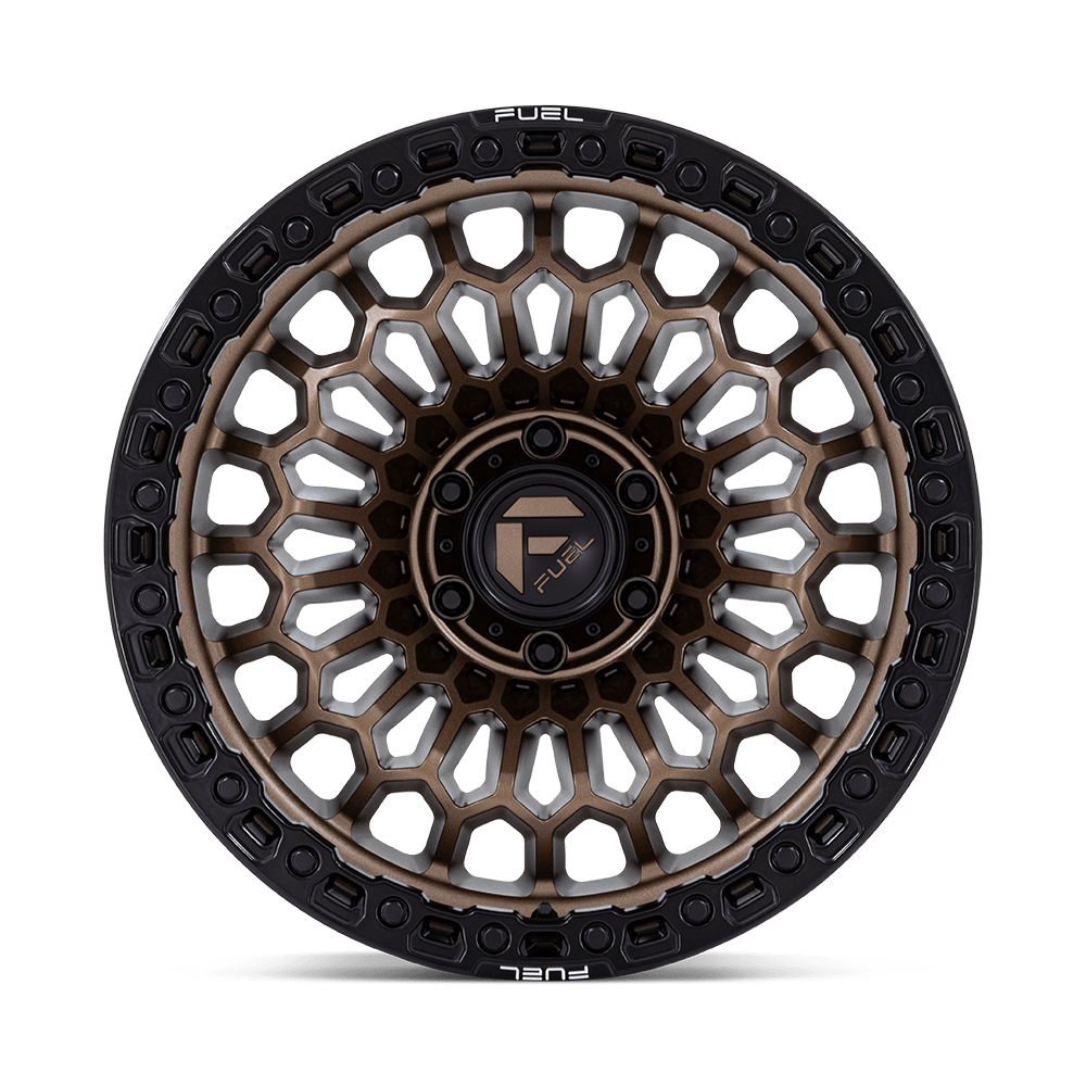 Fuel Wheels FC870 Sinister 20x10 Matte Bronze w/Matte Black Lip -18mm ET 78.1mm CB 5x127