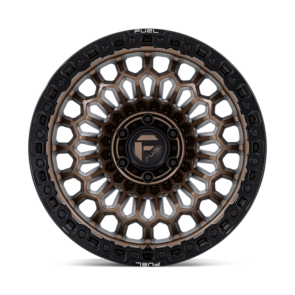 Fuel Wheels FC870 Sinister 20x10 Matte Bronze w/Matte Black Lip -18mm ET 78.1mm CB 5x127