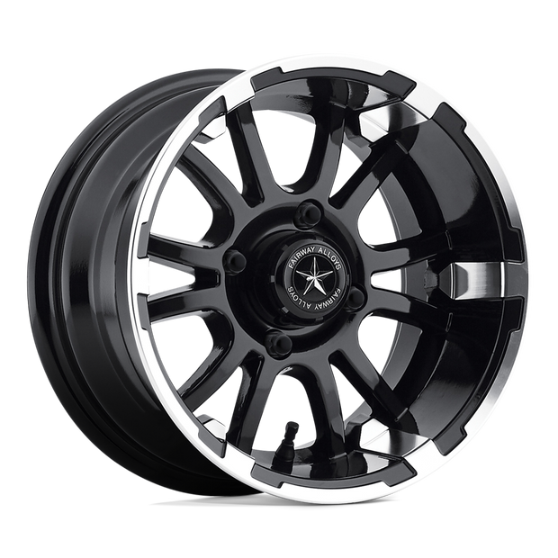 Fairway Alloys FA134 Sixer 14x6.5 Machined Matte Black -20mm ET 70.7mm CB 4x101.6