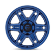 Fuel Wheels D839 Slayer 17x8.5 Dark Blue -15mm ET 71.5mm CB 5x127