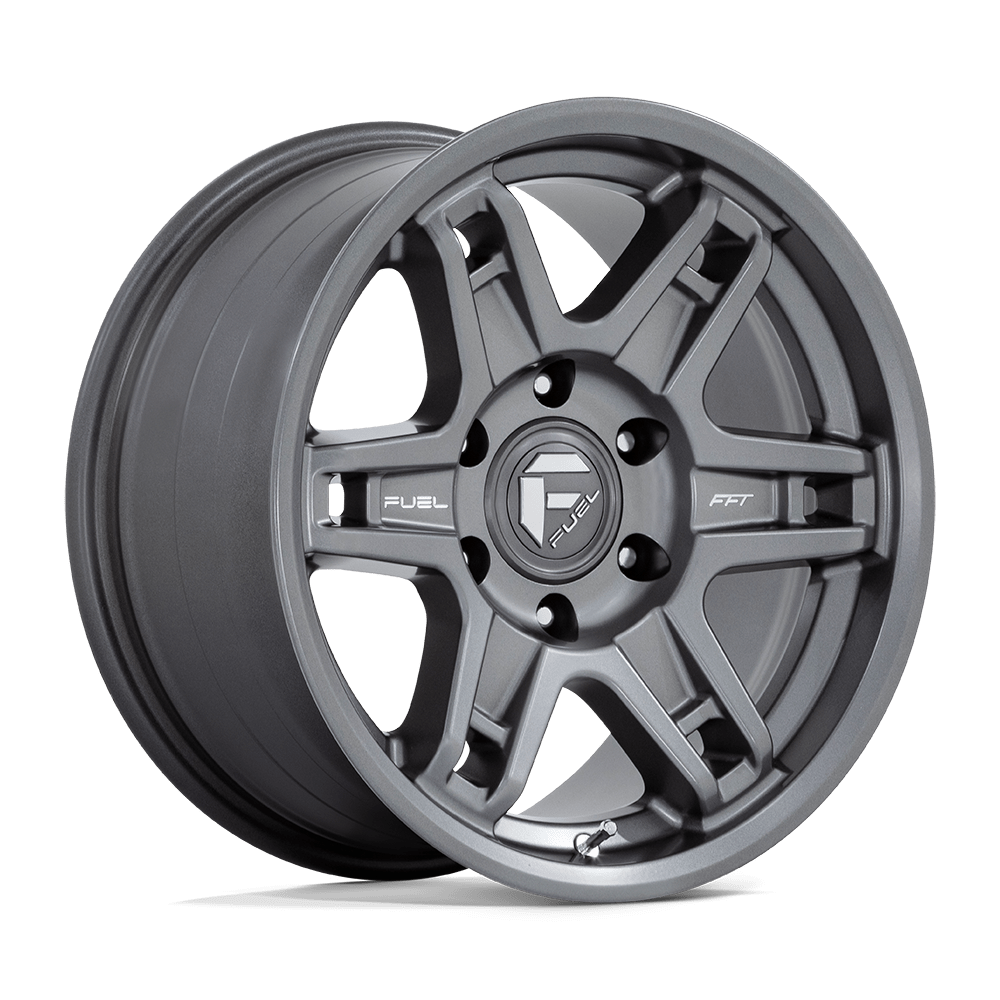 Fuel Wheels D838 Slayer 17x8.5 Matte Gunmetal -15mm ET 71.5mm CB 5x127