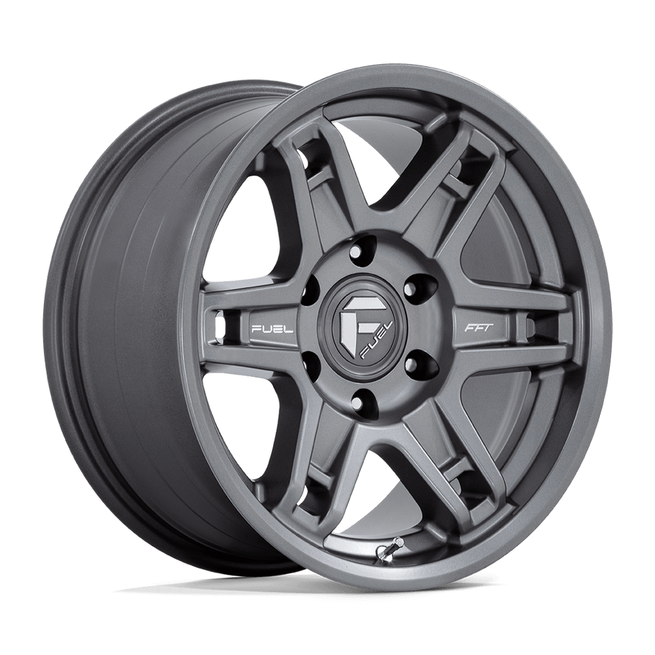 Fuel Wheels D838 Slayer 17x8.5 Matte Gunmetal -15mm ET 71.5mm CB 5x127