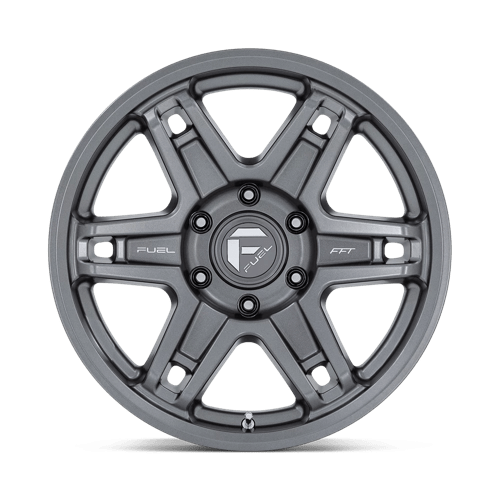 Fuel Wheels D838 Slayer 17x8.5 Matte Gunmetal -15mm ET 71.5mm CB 5x127