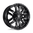 Fuel Wheels D595 Sledge 17x9 Gloss Black Milled -12mm ET 78.1mm CB 5x114.3/5x127