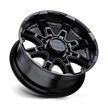 Level 8 Slingshot 20x9 Matte Black 10mm ET 78.1mm CB 5x139.7
