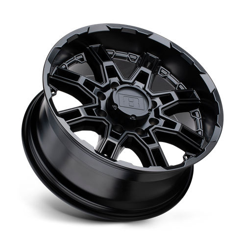 Level 8 Slingshot 22x11.5 Matte Black -44mm ET 125.1mm CB 8x180