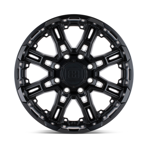 Level 8 Slingshot 20x9 Matte Black 10mm ET 78.1mm CB 5x139.7