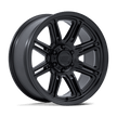Pro Comp Alloys PA206 Snare 16x8 Matte Black 0mm ET 71.5mm CB 5x127