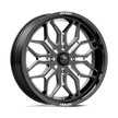 MSA Offroad Wheels M47 Sniper 22x7 Gloss Black Milled 10mm ET 115.1mm CB 4x156