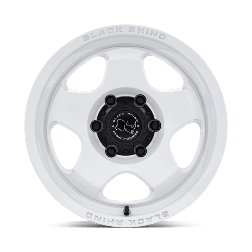 Black Rhino Hard Alloys BR031 Sol 17x8 Gloss White 30mm ET 71.6mm CB 5x130
