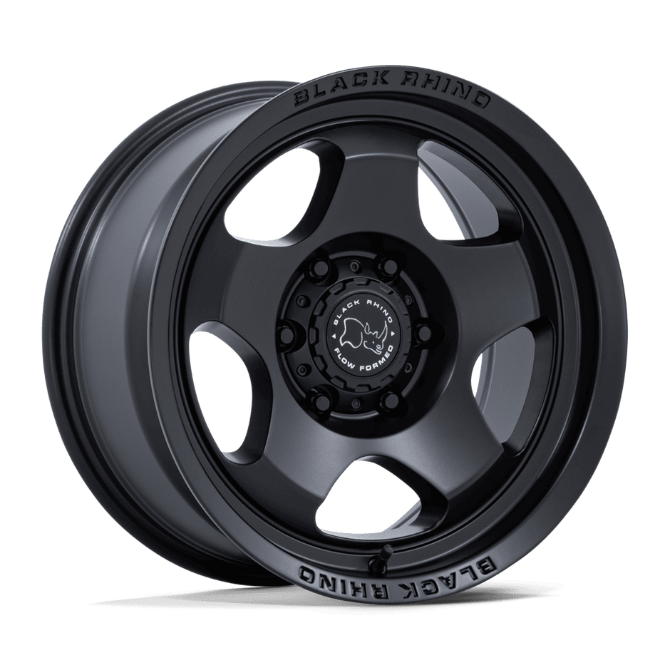 Black Rhino Hard Alloys BR031 Sol 17x8 Matte Black 38mm ET 71.6mm CB 5x130