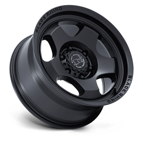Black Rhino Hard Alloys BR031 Sol 17x8 Matte Black 38mm ET 71.6mm CB 5x130