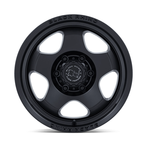 Black Rhino Hard Alloys BR031 Sol 17x8 Matte Black 38mm ET 71.6mm CB 5x130