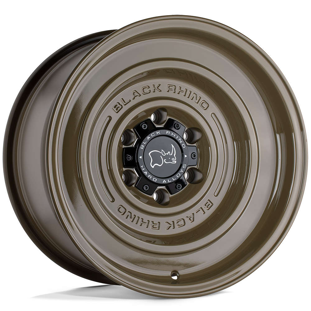 Black Rhino Hard Alloys Solid 17x9.5 Gloss Alligator Green -12mm ET 112.1mm CB 6x139.7