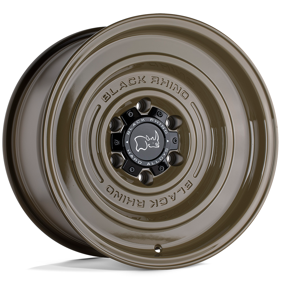 Black Rhino Hard Alloys Solid 17x9.5 Gloss Alligator Green -12mm ET 112.1mm CB 6x139.7