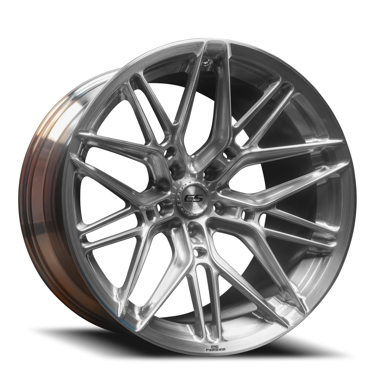 E5 Sonoma 20x10 Brushed Aluminum 25mm ET 66.9mm CB 5x120.65