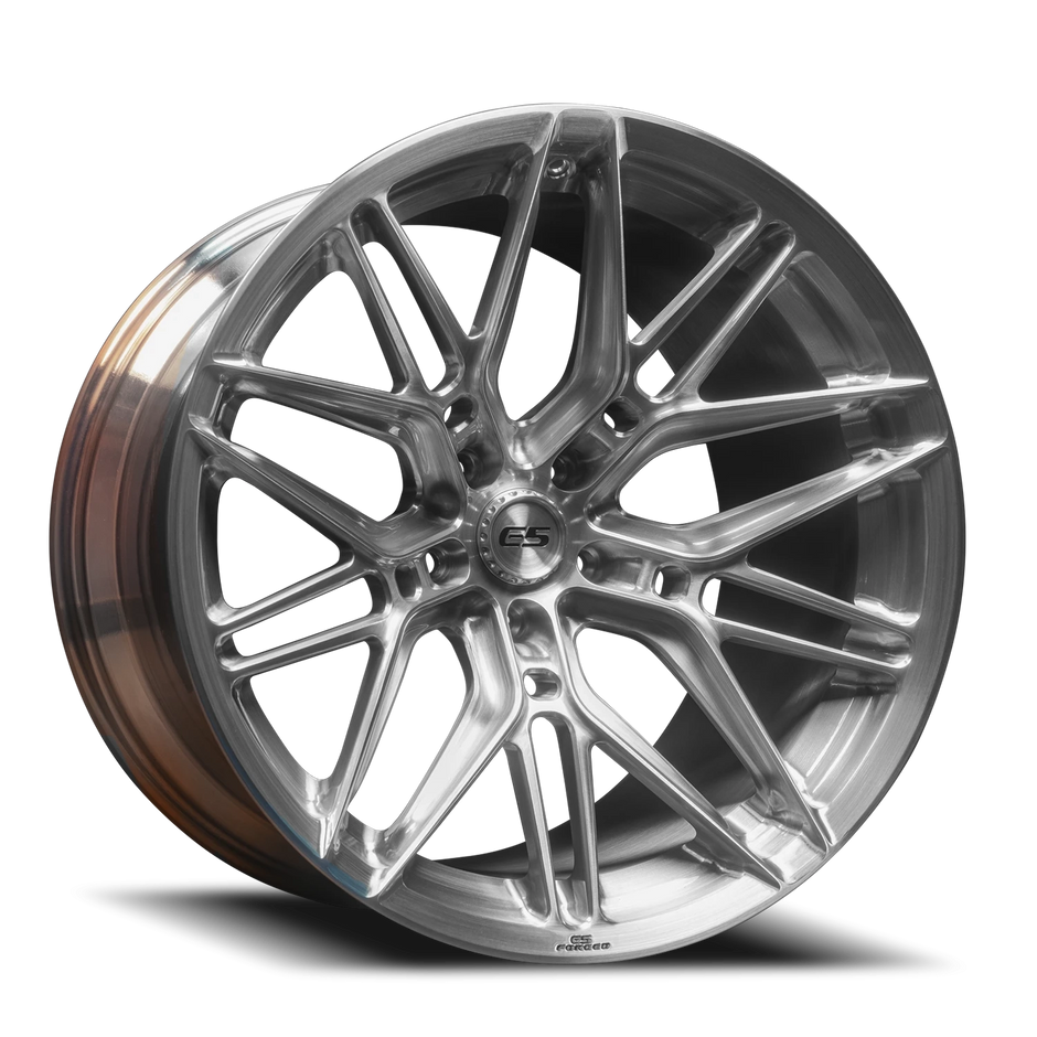 E5 Sonoma 20x10 Brushed Aluminum 25mm ET 66.9mm CB 5x120.65