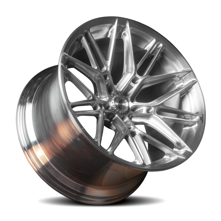 E5 Sonoma 20x10 Brushed Aluminum 25mm ET 66.9mm CB 5x120.65
