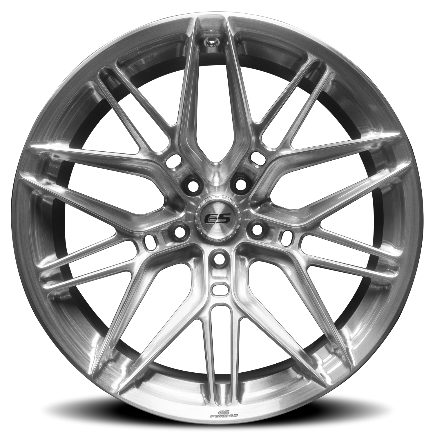 E5 Sonoma 20x10 Brushed Aluminum 25mm ET 66.9mm CB 5x120.65