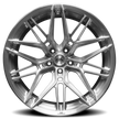 E5 Sonoma 20x10 Brushed Aluminum 25mm ET 66.9mm CB 5x120.65