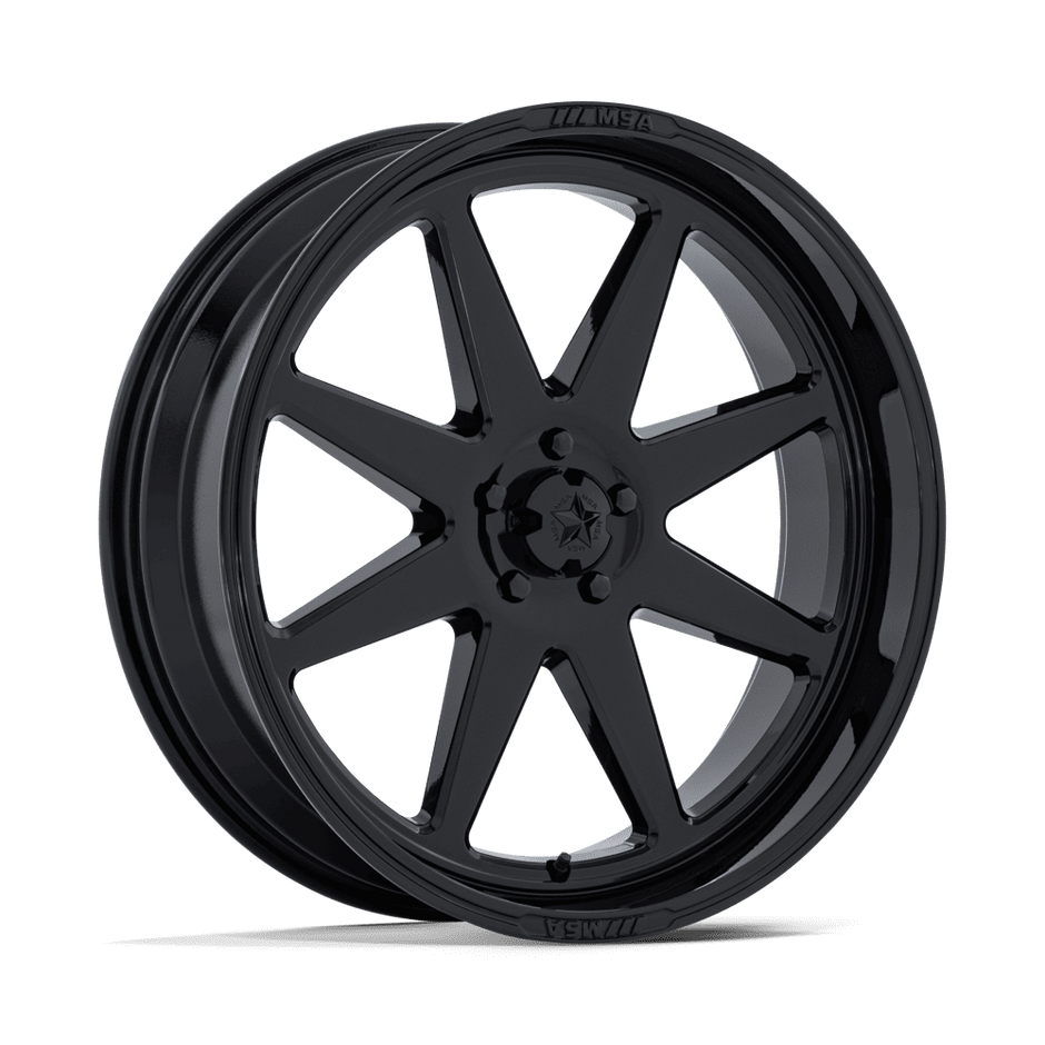 MSA Offroad Wheels M54 Spark UTV 18x7 Gloss Black 10mm ET 100.3mm CB 6x139.7