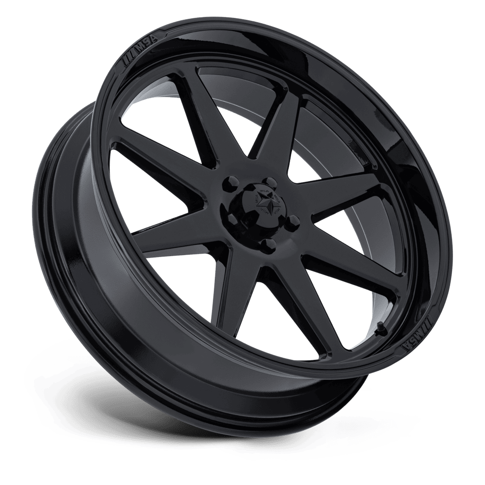 MSA Offroad Wheels M54 Spark UTV 18x7 Gloss Black 10mm ET 100.3mm CB 6x139.7