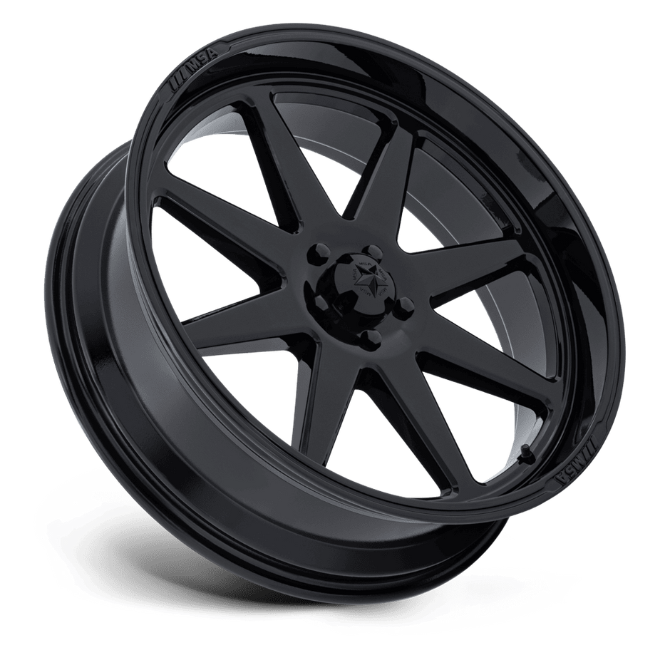 MSA Offroad Wheels M54 Spark UTV 18x7 Gloss Black 10mm ET 100.3mm CB 6x139.7