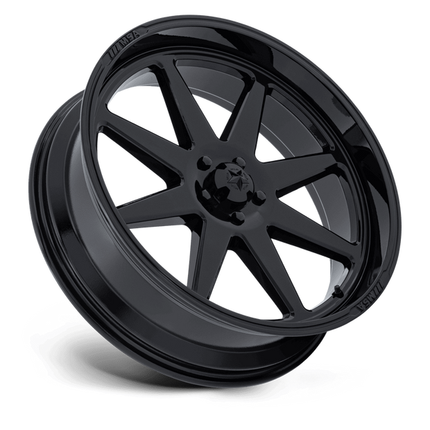 MSA Offroad Wheels M54 Spark UTV 22x7 Gloss Black 0mm ET 100.3mm CB 6x139.7