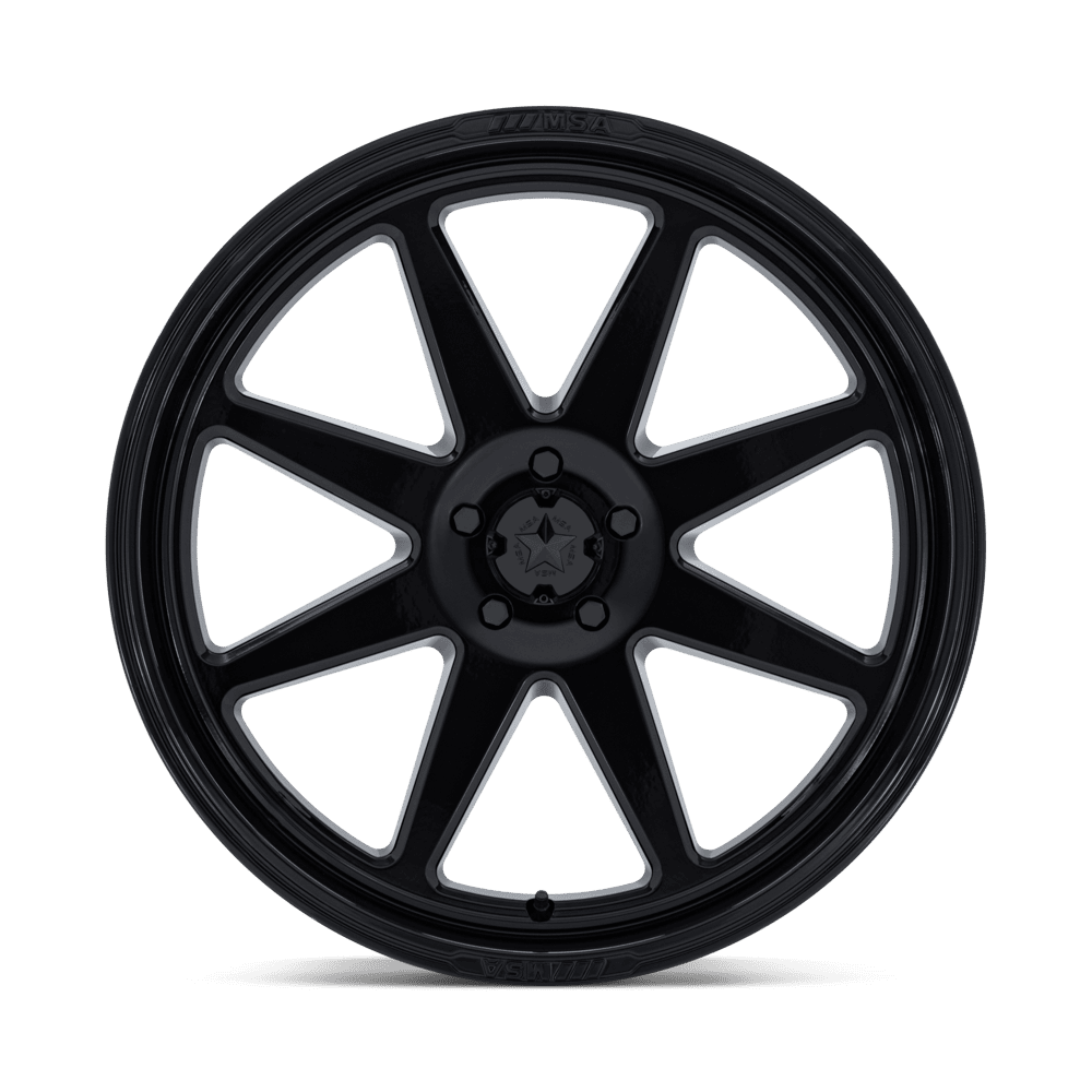 MSA Offroad Wheels M54 Spark UTV 18x7 Gloss Black 10mm ET 100.3mm CB 6x139.7