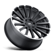 Black Rhino Hard Alloys Spear 20x9 Matte Black w/Matte Machined Lip Edge 15mm ET 112.1mm CB 6x139.7