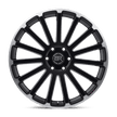 Black Rhino Hard Alloys Spear 20x9 Matte Black w/Matte Machined Lip Edge 15mm ET 112.1mm CB 6x139.7