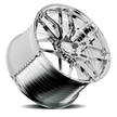 E5 Speedway 19x10 Chrome 30mm ET 70.3mm CB 5x120.65