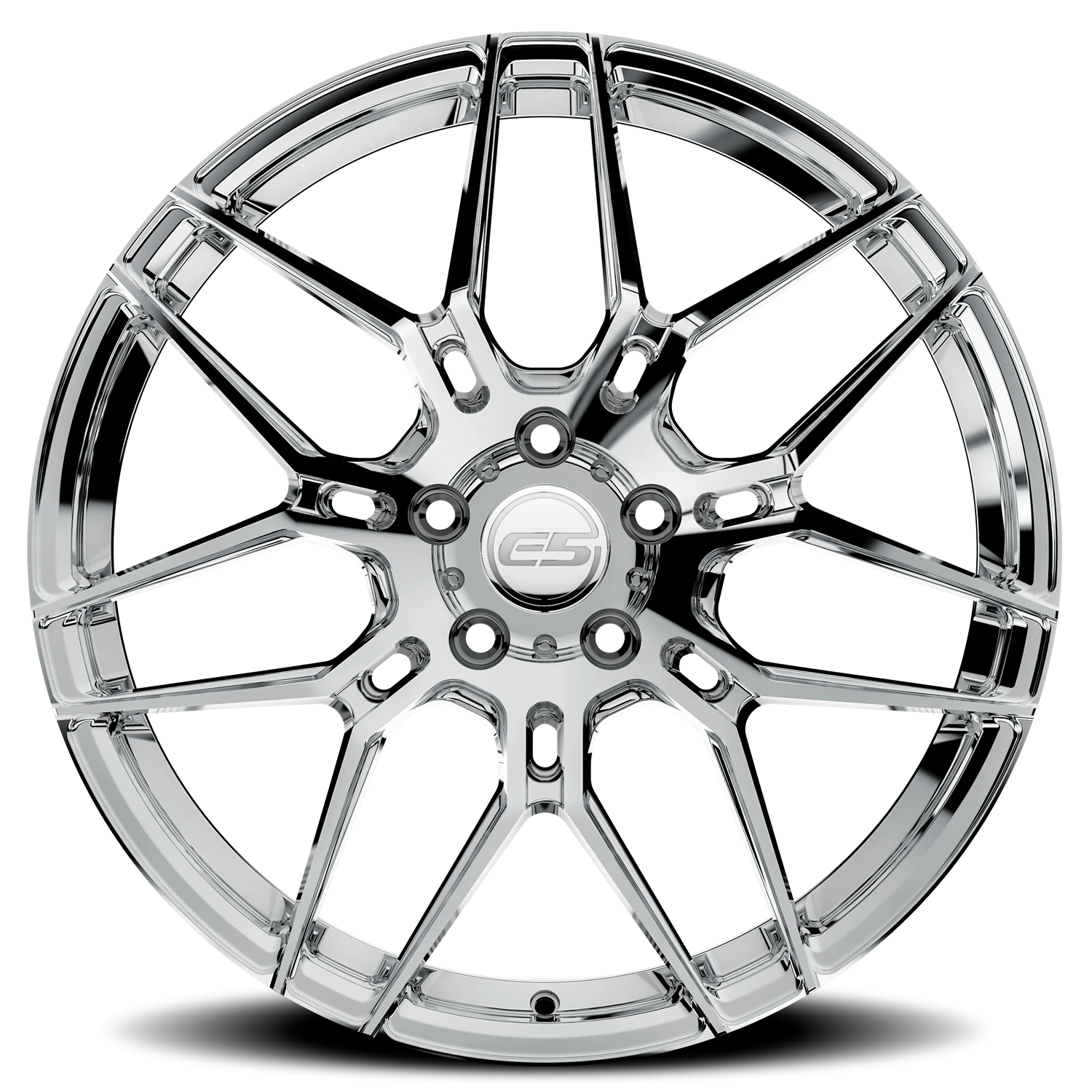 E5 Speedway 19x10 Chrome 30mm ET 70.3mm CB 5x120.65