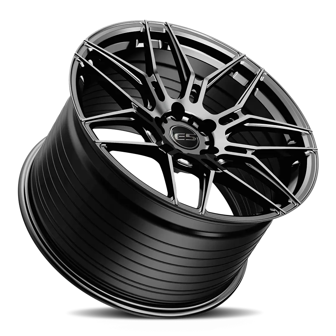 E5 Speedway 21x12 Gloss Black 52mm ET 66.9mm CB 5x120.65