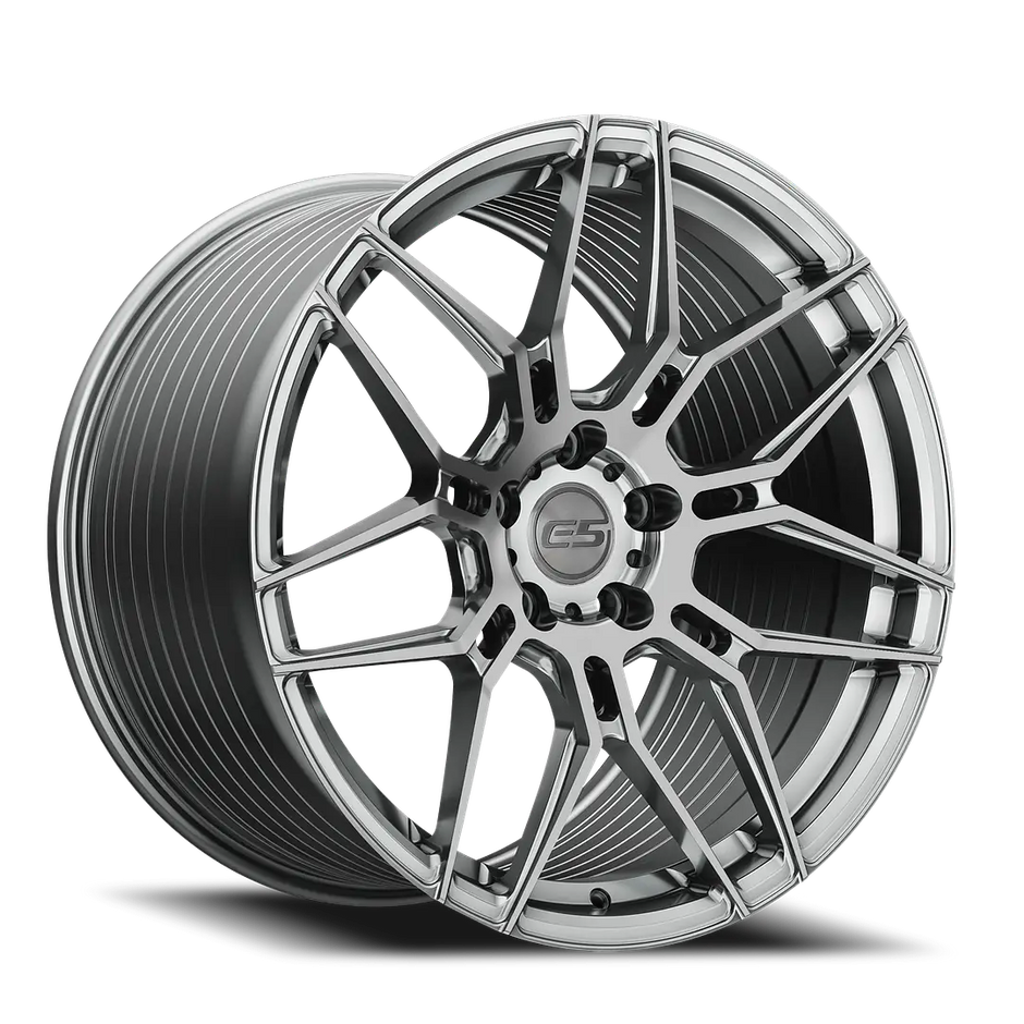 E5 Speedway 20x9 Titanium Brushed 35mm ET 66.9mm CB 5x120.65