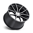 Cray Wheels Spider 20x9 Gloss Black w/Mirror Cut Face 38mm ET 67.06mm CB 5x120