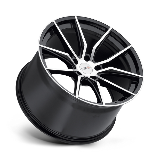 Cray Wheels Spider 20x9 Gloss Black w/Mirror Cut Face 38mm ET 67.06mm CB 5x120