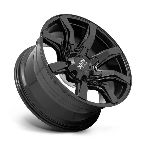 Moto Metal MO804 Spider 20x9 Gloss Black 18mm ET 78.1mm CB 6x120/6x139.7