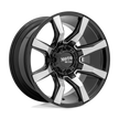 Moto Metal MO804 Spider 22x10 Gloss Black Machined -18mm ET 110.1mm CB 5x139.7/5x150