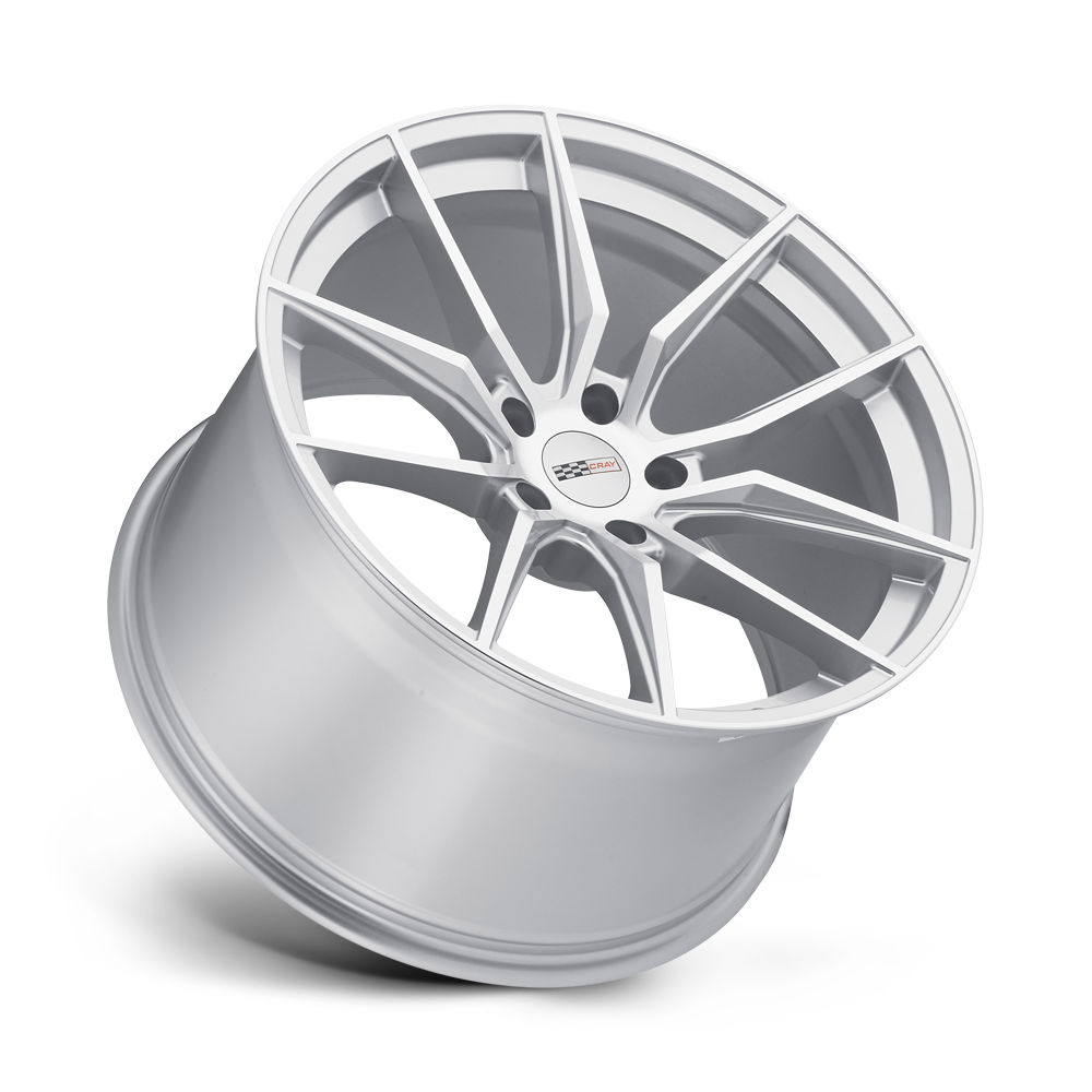 Cray Wheels Spider 20x10.5 Silver w/Mirror Cut Face 65mm ET 70.3mm CB 5x120.65