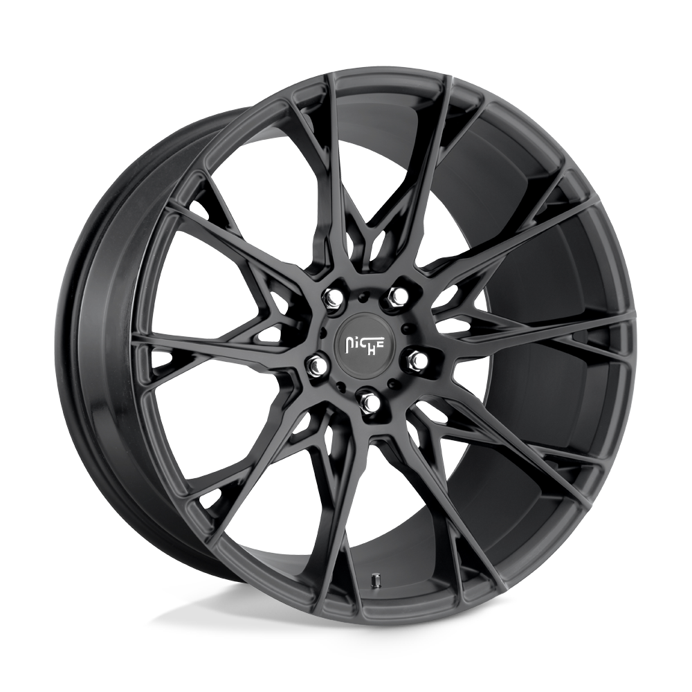 Niche M183 Staccato 19x8.5 Matte Black 35mm ET 72.56mm CB 5x120