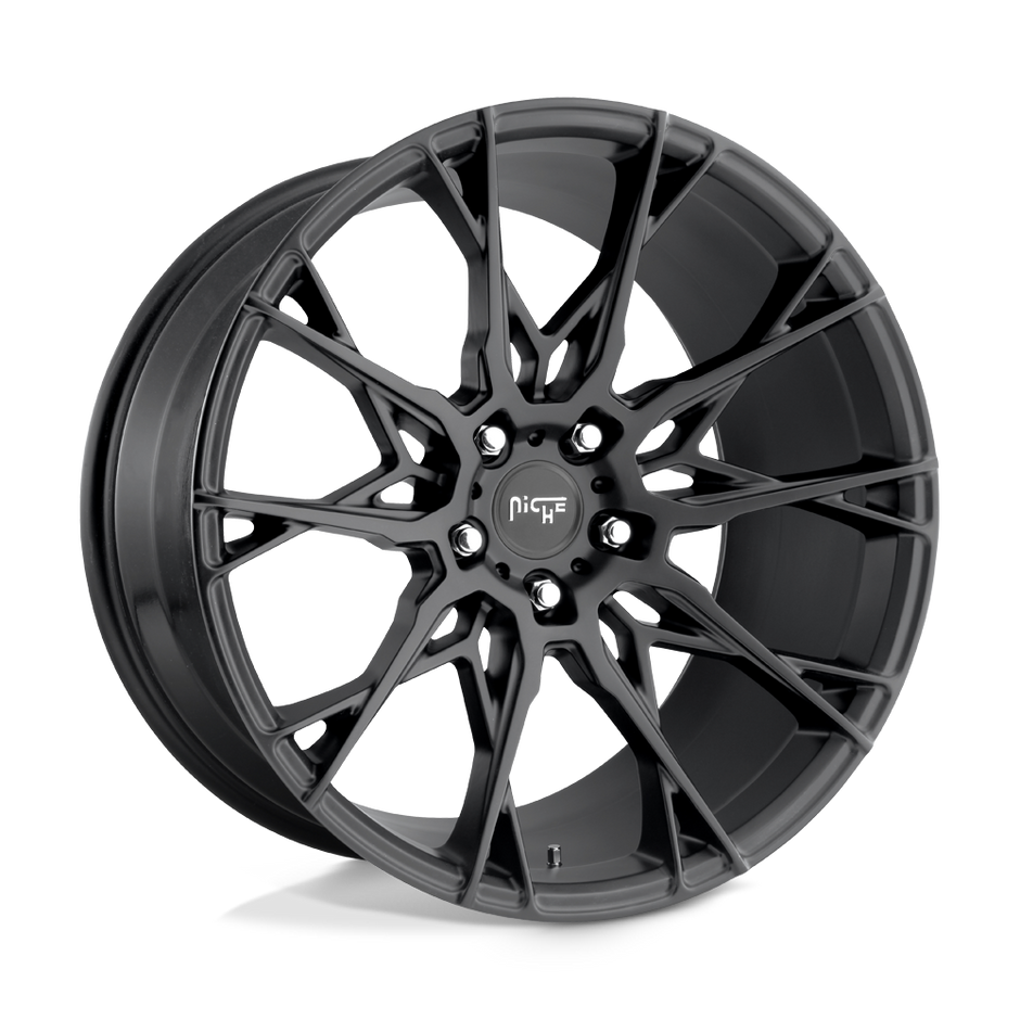 Niche M183 Staccato 19x8.5 Matte Black 35mm ET 72.56mm CB 5x120