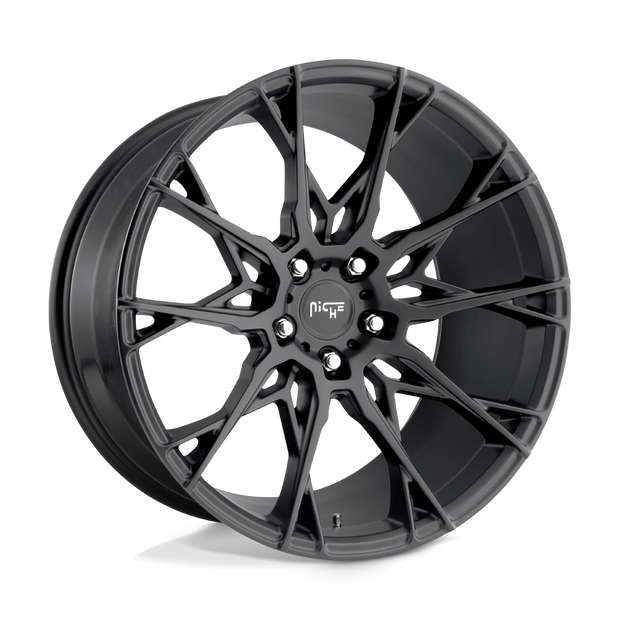 Niche M183 Staccato 22x10 Matte Black 50mm ET 71.5mm CB 5x130
