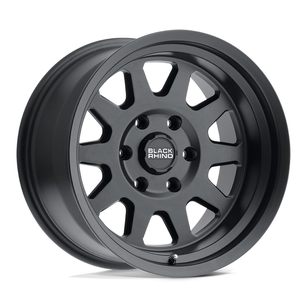 Black Rhino Hard Alloys Stadium 17x8 Matte Black 45mm ET 78.1mm CB 5x130