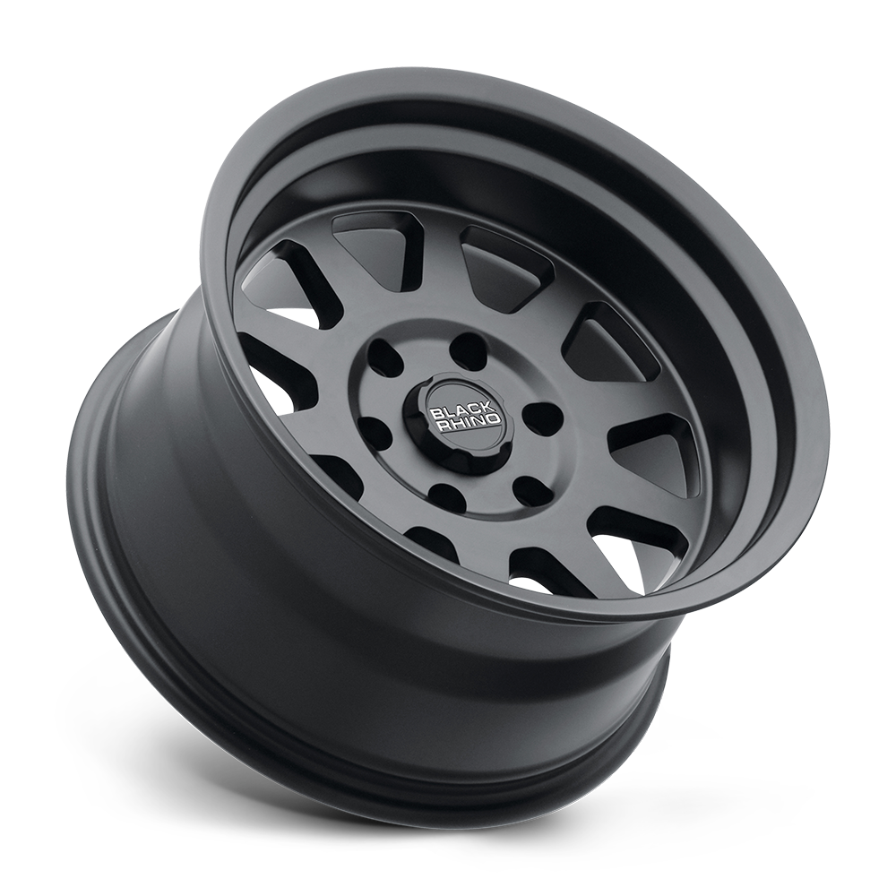 Black Rhino Hard Alloys Stadium 17x8 Matte Black 45mm ET 78.1mm CB 5x130