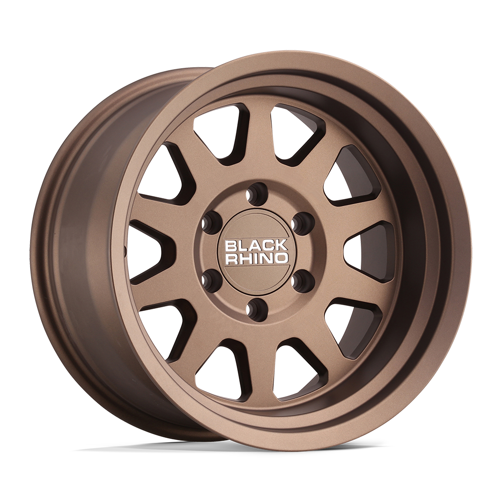 Black Rhino Hard Alloys Stadium 17x8.5 Matte Bronze 0mm ET 76.1mm CB 6x114.3