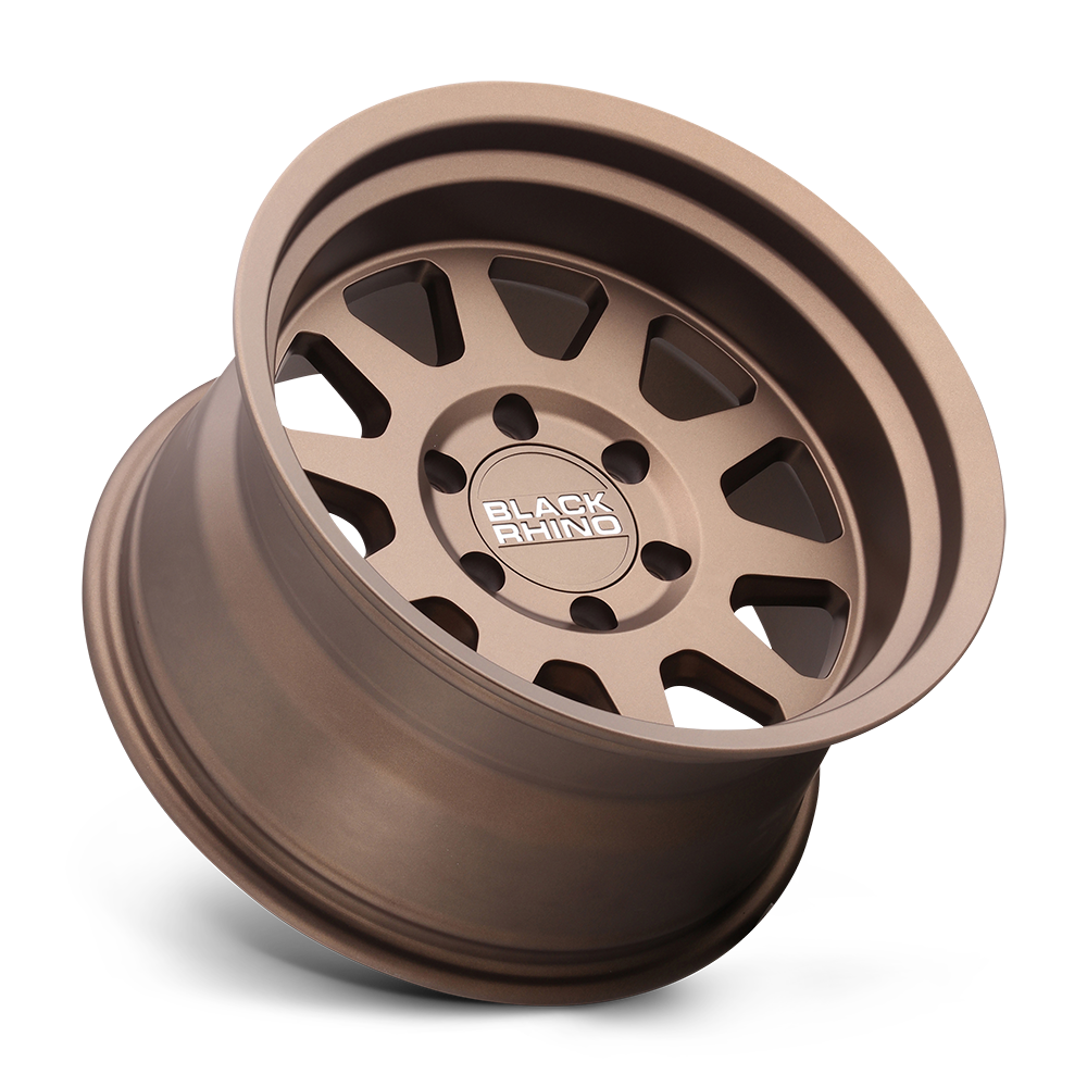 Black Rhino Hard Alloys Stadium 17x8.5 Matte Bronze 0mm ET 76.1mm CB 6x114.3