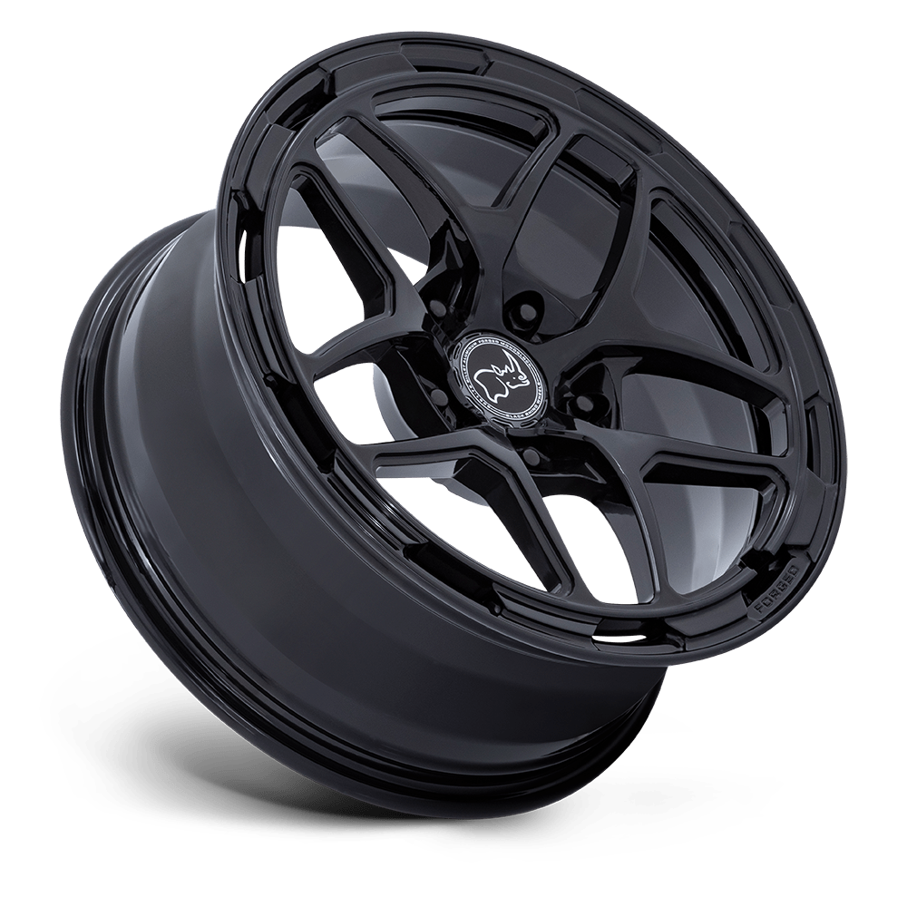 Black Rhino Hard Alloys Stallberg 18x8 Gloss Black 20mm ET 71.5mm CB 5x130